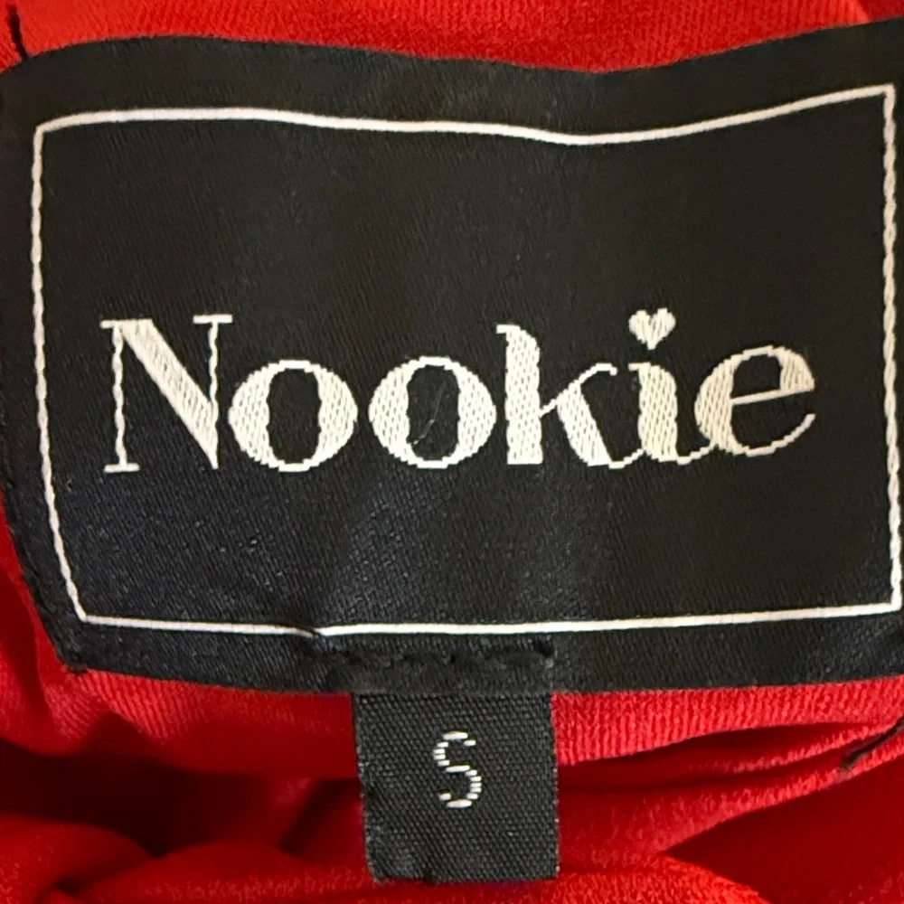 Nookie Striking Red Midi Dress - Picture 7 of 9